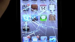 iPhone screen crack app