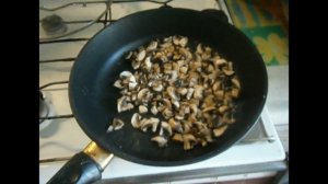 Пицца с шампиньонами – самый полезный рецепт