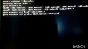 How to fix Unknown Filesystem for Linax bangla tutorial