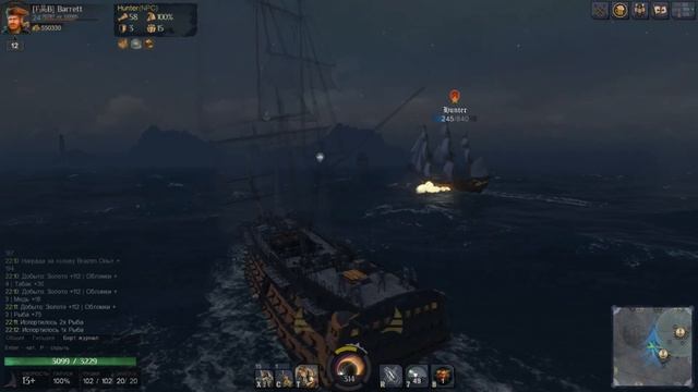 ?World Of Sea Battle #28| Крафт топовых пушек!!! для корабля ( HMS Victory ) Стрим. Пираты онлайн