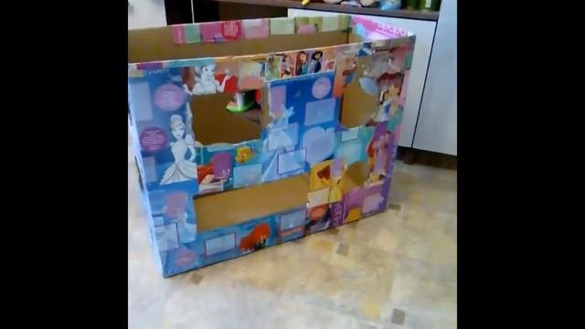 КОРОБКА для ИГРУШЕК из картона. ЛАЙФХАК.