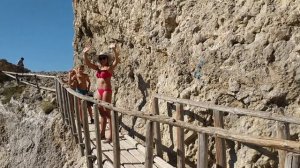 Крым, Судак, мыс Алчак Кая, нижняя тропа.