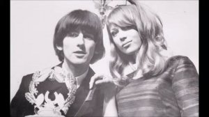 Pattie Boyd e George Harrison.
