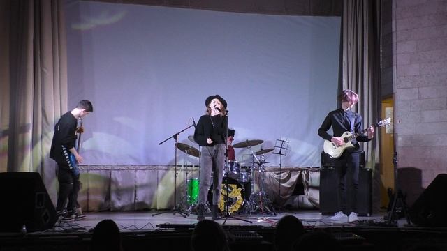 Рок-группа ЧЕРНО-БЕЛОЕ Долгопрудный. Концерт в ДК ВОДНИК , 12 февраля 2023 года-1