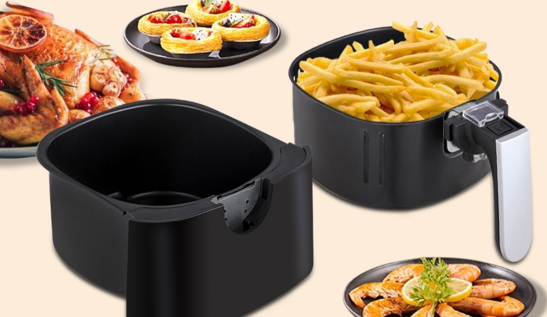 Готовим картофель фри в фритюрнице BioloMix BAF500D Cooking french fries in a deep fryer