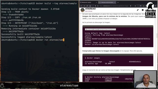 Tutorial de Docker. Capítulo 1. Gestionar imágenes con Docker смотреть онлайн