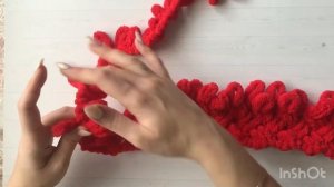 ВЯЖЕМ НАКИДКУ НА КРЕСЛО ИЗ Alize Puffy