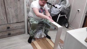 Распаковка — Шкаф с зеркалом для ванной Emmy Донна 60 L