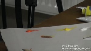 Ограниченная палитра. 1 часть. СПБ, декабрь 17