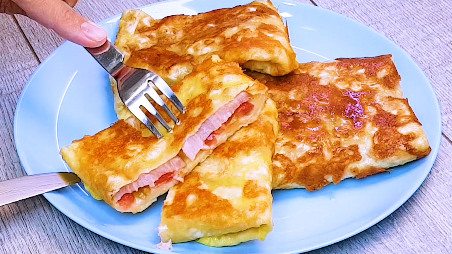 Два Завтрака из одного лаваша. Что приготовить на Завтрак.