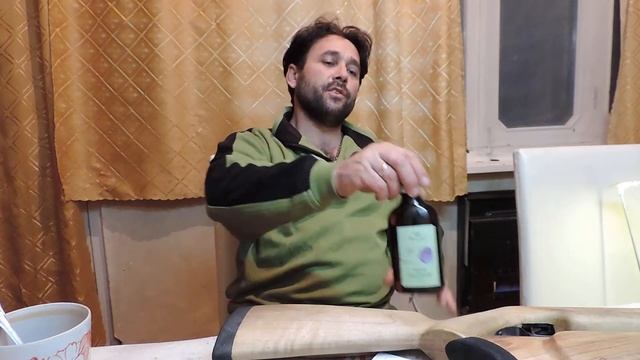 Пропитка приклада льняным маслом, и составом воск+канифоль по методу АЛЕКСАНДР ВАСИЛЬЕВИЧ МЯЧИН! смотреть онлайн