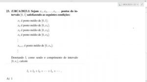 URCA 2023.1 MATEMÁTICA QUESTÕES 22 A 24 #urca #matemáticanaurca #vestibulardaurca #urca2023 #math