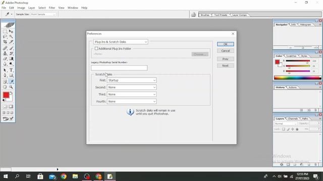 How to change Scratch Disk Location in Photoshop (2023) смотреть онлайн