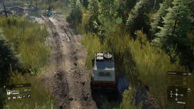 SnowRunner Don 71 Tuned Custom Suspension Location | Quarry Russia