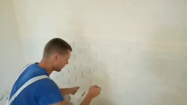 Немного об облицовке гипсовой плиткой. смотреть онлайн