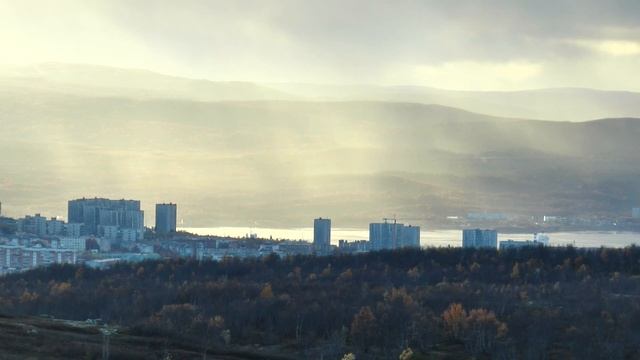 Мурманск. Осень в мурманских сопках.