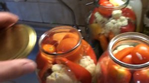 Маринованные овощи, ассорти на зиму от Марии .