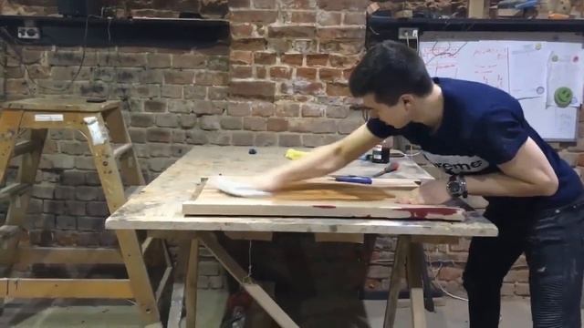 Мастерская LORDWOOD. Столы из дерева и эпоксидной смолы смотреть онлайн