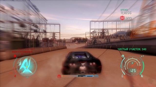 NFS Undercover - Гонка 174 - Охота на копов - Южный бульвар и Харрис смотреть онлайн