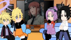 ||Реакция команды 7 +Боруто на Макиму||Наруко=Макима||Chainsaw Man+Naruto||1часть||