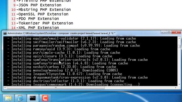 Tutorial Install Laravel 6.x