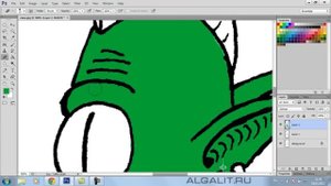 Как в Фотошопе раскрасить картинку