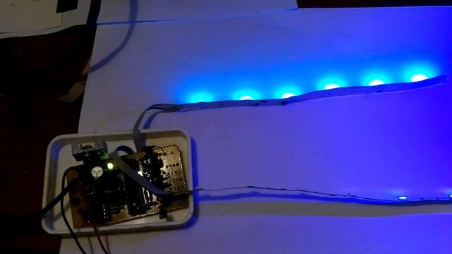Цветомузыка на микроконтроллере Atmega8a
