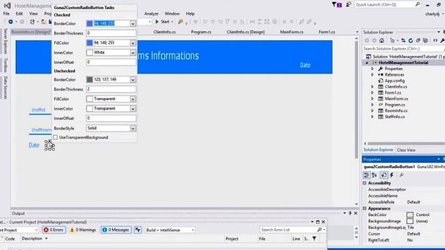 C# Full Project Tutorial (Hotel Management System) with Source code. смотреть онлайн