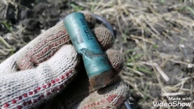Очень старая распашка, даёт очень старые находки.