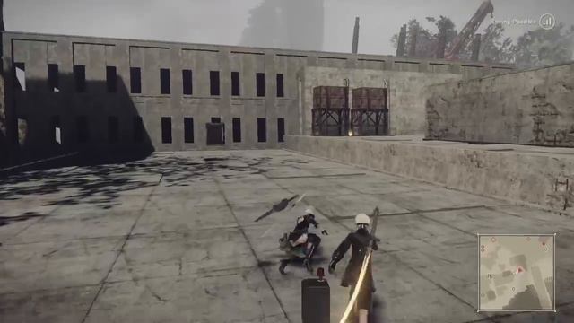 Nier:Automata Part 10 - "A Goliath Invades" and subquests смотреть онлайн