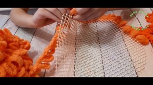 Мастер класс Коврик из Alize puffy