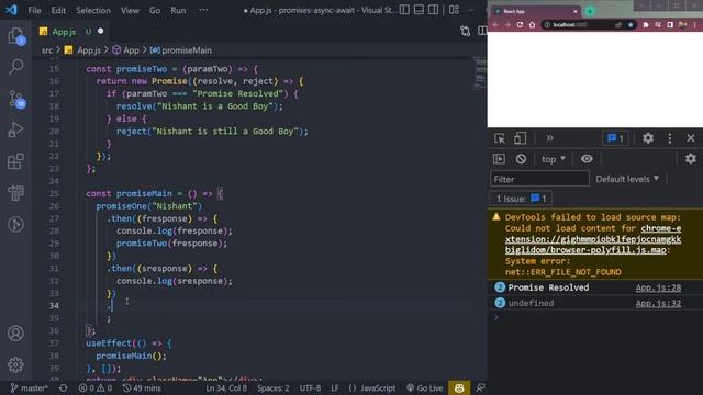 React Interview Questions - Promises and Async/Await in React смотреть онлайн