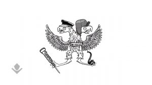 Double-headed eagle. Двуглавый орел.