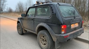 Взял Легенду Нива Бронто - полем и трассой / Lada Niva Legend Bronto