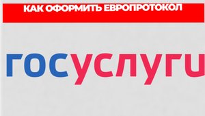 КАК ОФОРМИТЬ ЕВРОПРОТОКОЛ