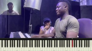 Gospel Piano Breakdown | Learn passing Chords in C Major from Dejikeyz