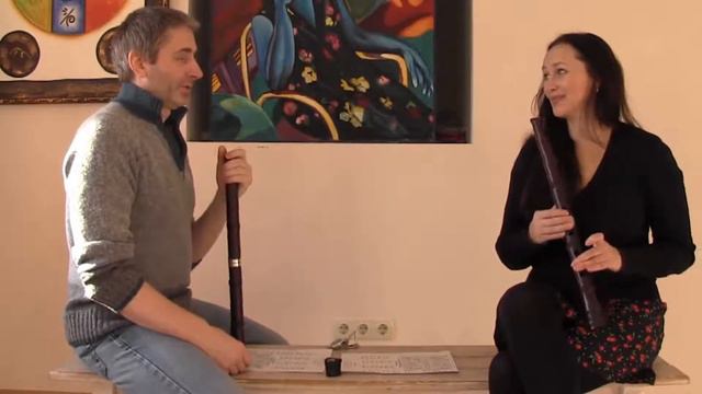 Ольга Парфёнова - Третий Урок по японской флейте Shakuhachi смотреть онлайн