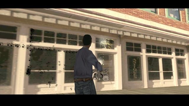 Обзор модов GTA San Andreas - Дырки от пуль смотреть онлайн