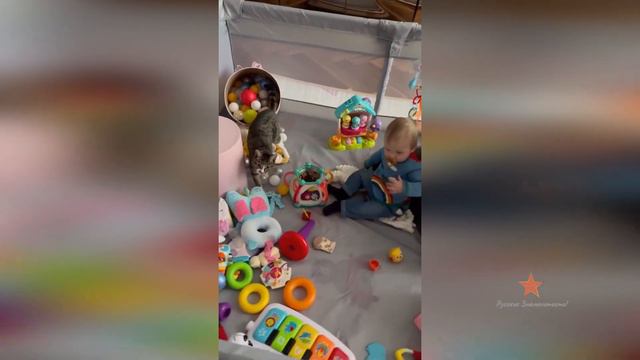 Дочка Ольги Орловой играется! смотреть онлайн