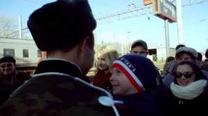 Встреча с армии. Дождалась! ДМБ 27.11.2015