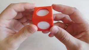 3D ПЕЧАТЬ. Кубик в кубике. ABS + HIPS. Растворитель D-Limonene