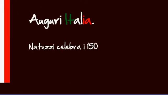 Natuzzi celebra i 150 anni dell'unità d'Italia смотреть онлайн