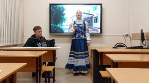 «Ах, кабы на цветы, да не морозы» русская народная песня. исп. Нелли Павлова СПО КГИК