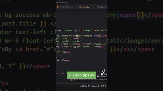 Django tips #1 #python #django #web #developer #webdevelopment