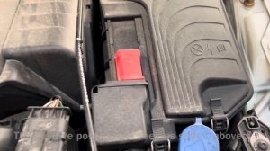 Mercedes Benz A180 2017 Petrol Battery Jump Start Location
