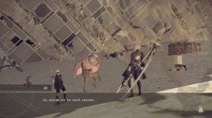 "Oh, ah, peng-peng!" - NieR: Automata #18 - Time to Drei