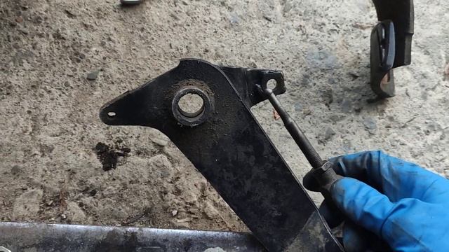 Транспортер transporter Т2 Т3 Ремонт педали сцепления. смотреть онлайн