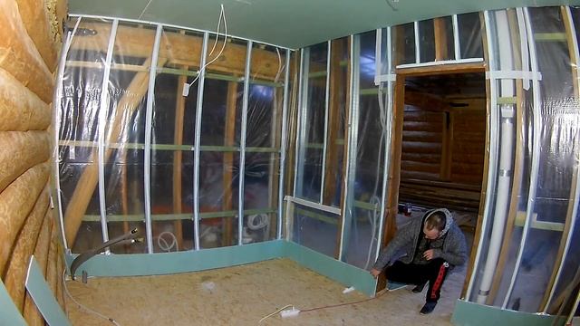 Делай Сам! Отделка ванной комнаты вагонкой в деревянном доме. Часть 1 - Подготовка.