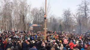 МАСЛЕНИЦА 2019 - МАСЛЕНИЧНЫЙ СТОЛБ.СЛАВЯНСКИЙ ПРАЗДНИК/ ПРОЩЕНОЕ ВОСКРЕСЕНЬЕ г. САРАНСК