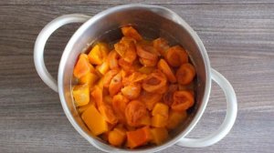 Повидло из тыквы с курагой